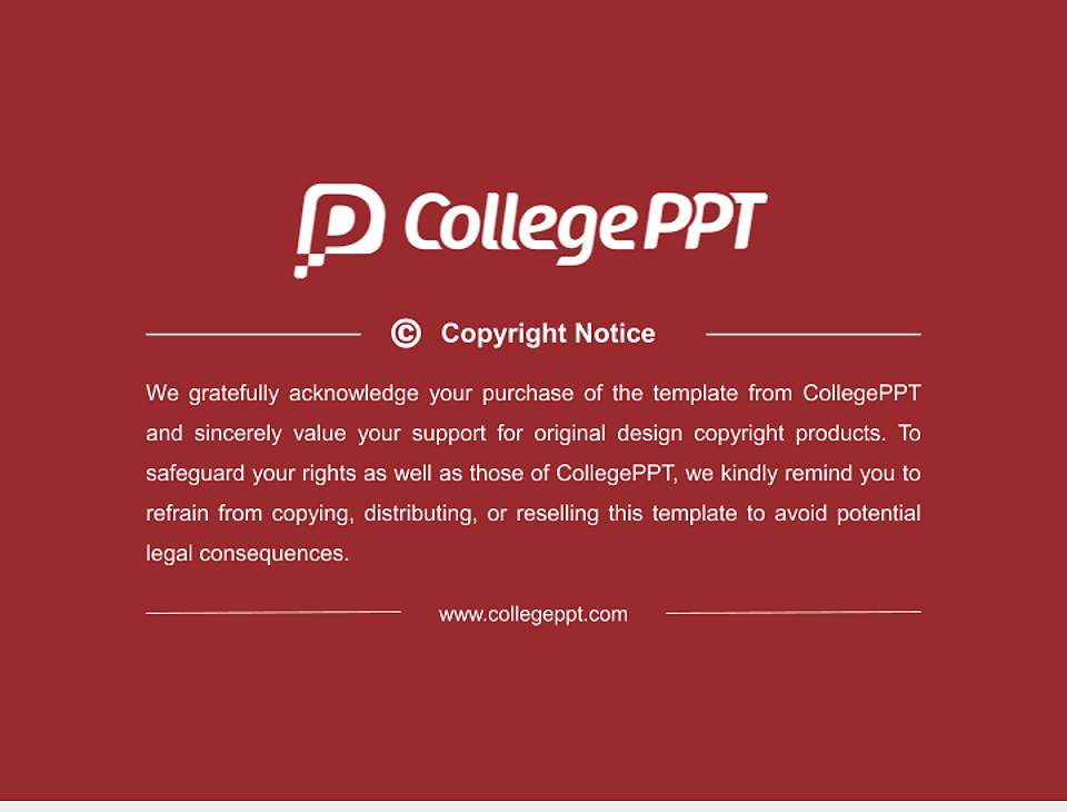 Lee University Resume PPT Template4:3 ratio PPT effect preview image5