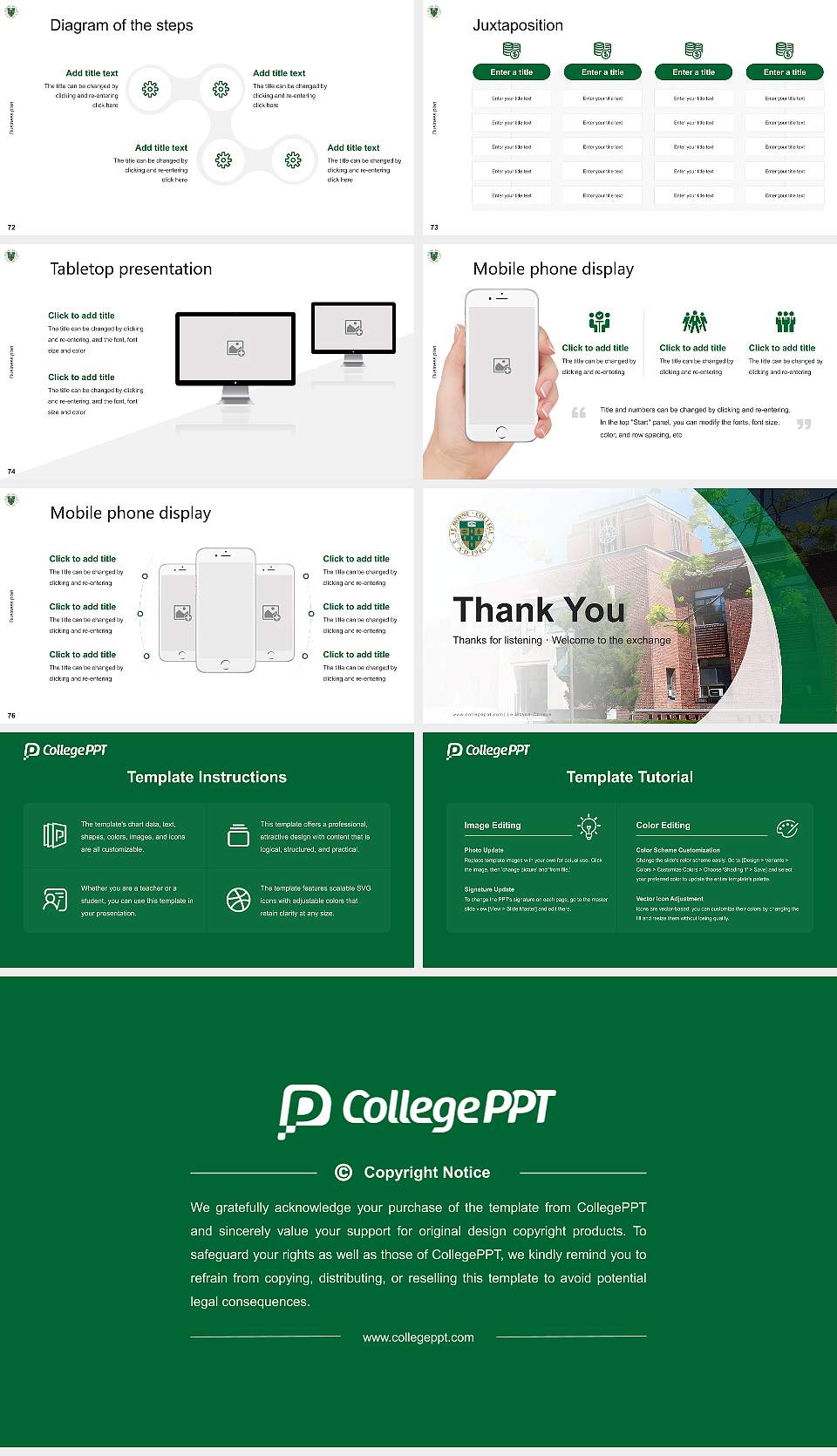 Le Moyne College Competition/Entrepreneurship Contest PPT Template16:9 ratio PPT effect preview image9