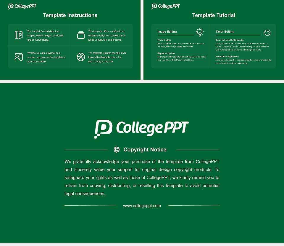 Le Moyne College Course/Courseware Creation PPT Template16:9 ratio PPT effect preview image5