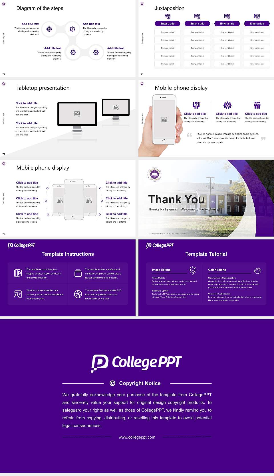 Le Moyne-Owen College Competition/Entrepreneurship Contest PPT Template16:9 ratio PPT effect preview image9