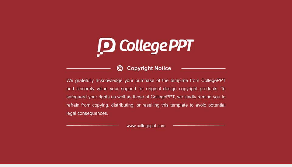 Lee University Thesis Proposal/Graduation Defense PPT Template16:9 ratio PPT effect preview image5