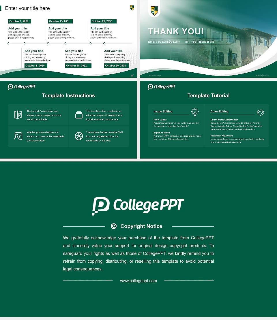 Lees-Mcrae College Lecture Sharing and Networking Event PPT Template16:9 ratio PPT effect preview image4