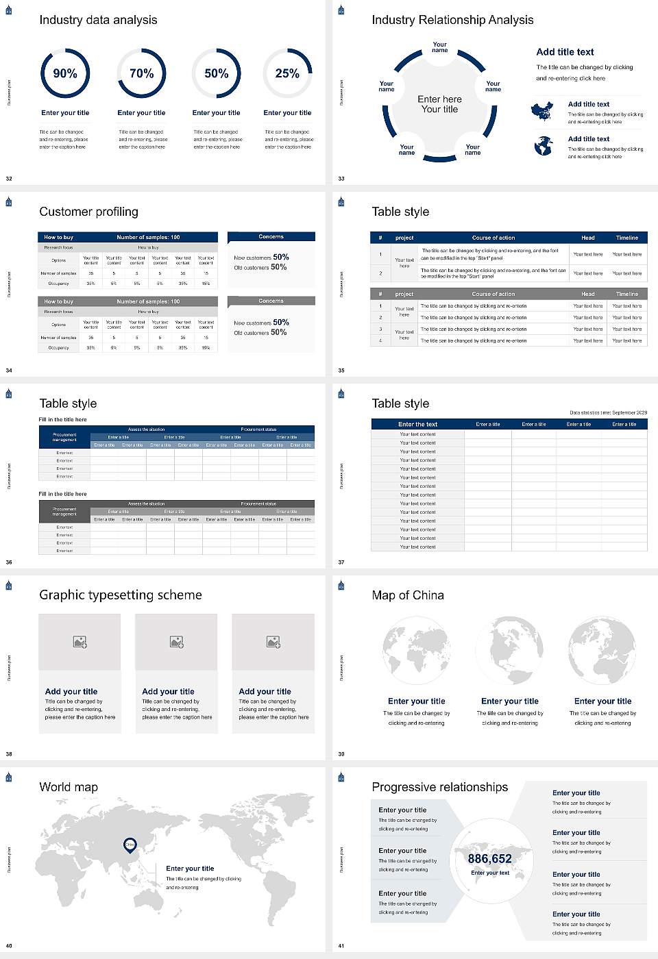 Lander University Competition/Entrepreneurship Contest PPT Template16:9 ratio PPT effect preview image5