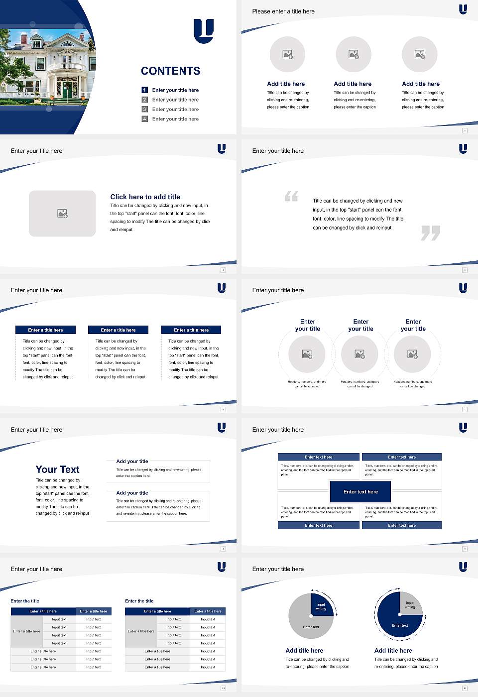 Lasell University Course/Courseware Creation PPT Template16:9 ratio PPT effect preview image2
