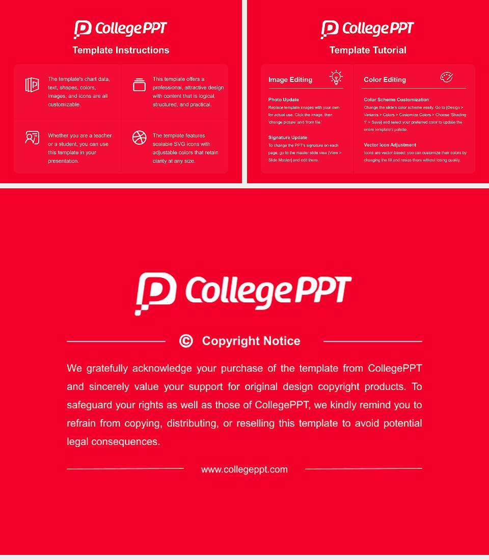 Lancaster Bible College Course/Courseware Creation PPT Template4:3 ratio PPT effect preview image5