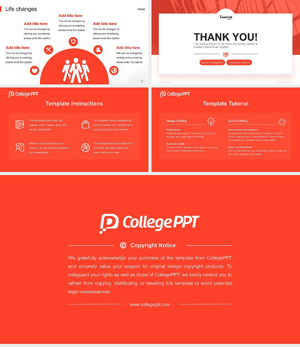 Learnet Academy National Scholarship Defense PPT Template16:9 ratio PPT effect preview image4