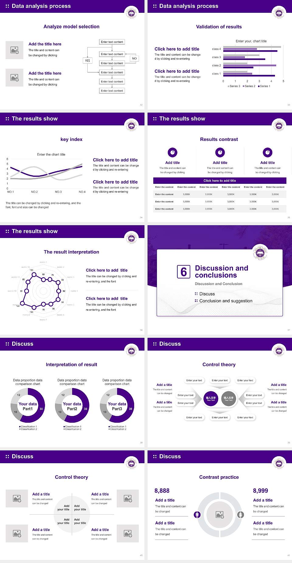 Le Moyne-Owen College Graduation Thesis Defense PPT Template4:3 ratio PPT effect preview image5