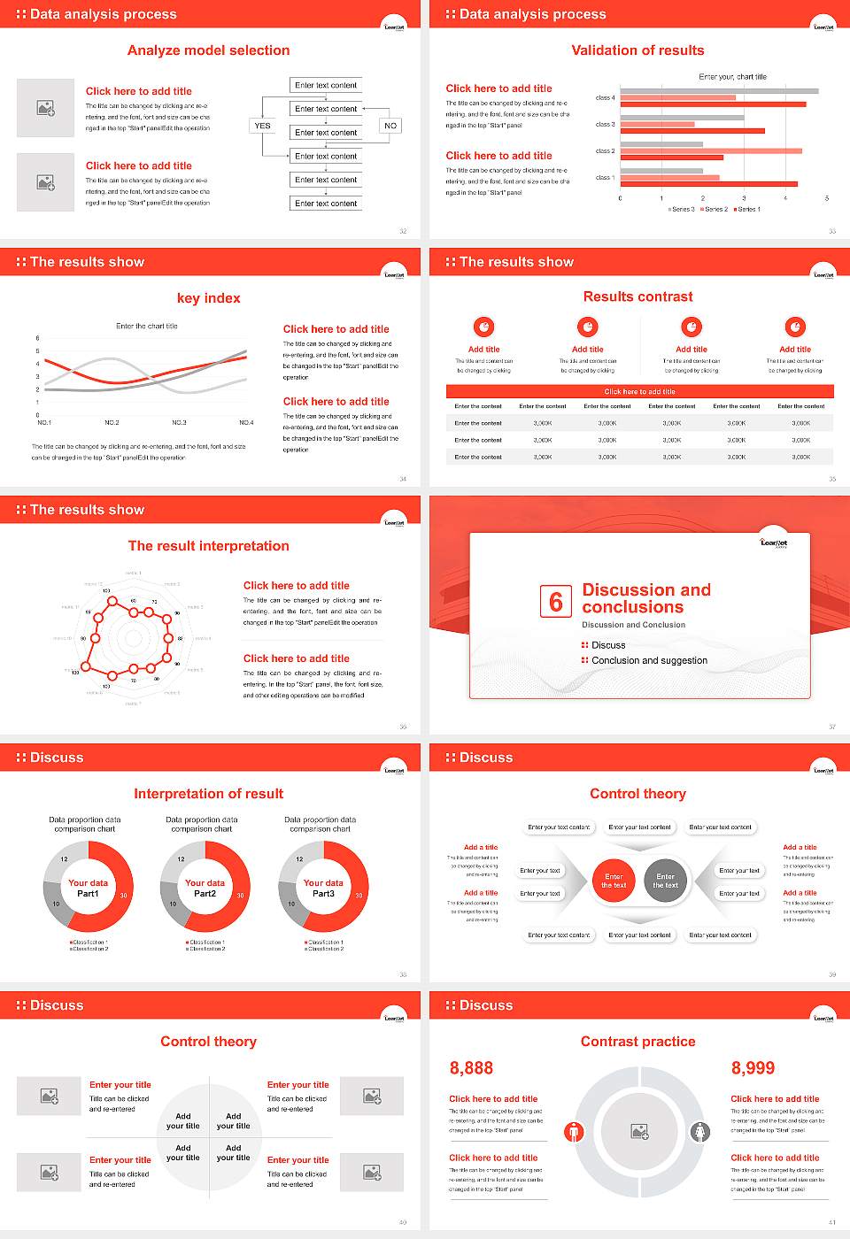 Learnet Academy Graduation Thesis Defense PPT Template16:9 ratio PPT effect preview image5
