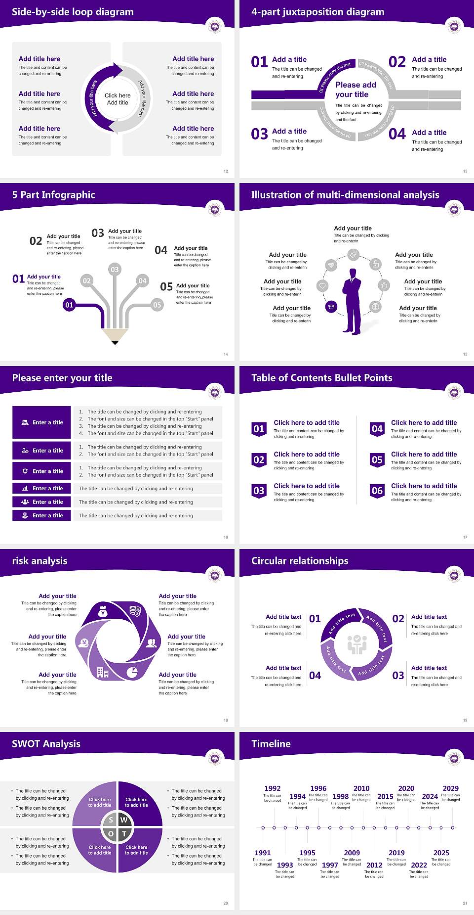 Le Moyne-Owen College Academic Presentation/Research Findings Report PPT Template4:3 ratio PPT effect preview image3
