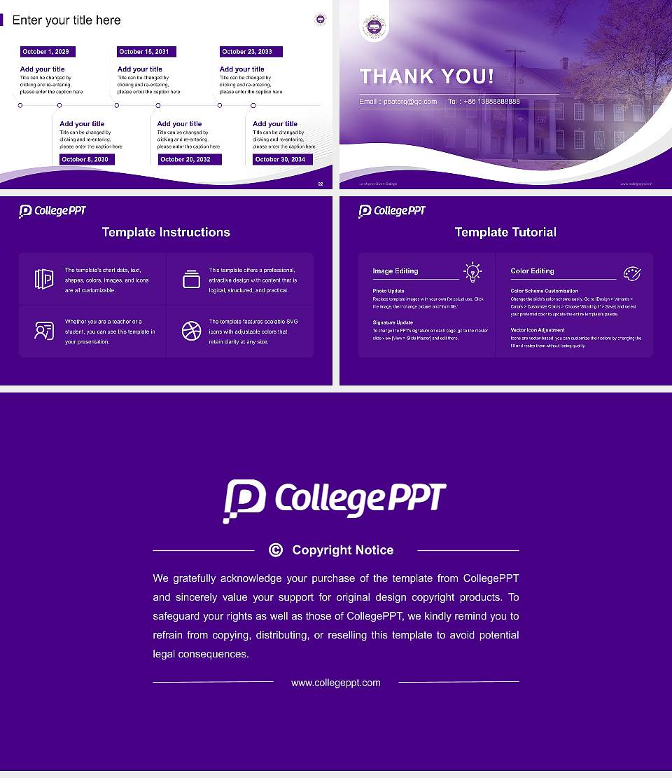 Le Moyne-Owen College Lecture Sharing and Networking Event PPT Template16:9 ratio PPT effect preview image4