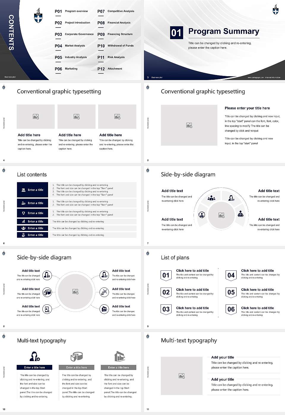 Lawrence University Competition/Entrepreneurship Contest PPT Template16:9 ratio PPT effect preview image2