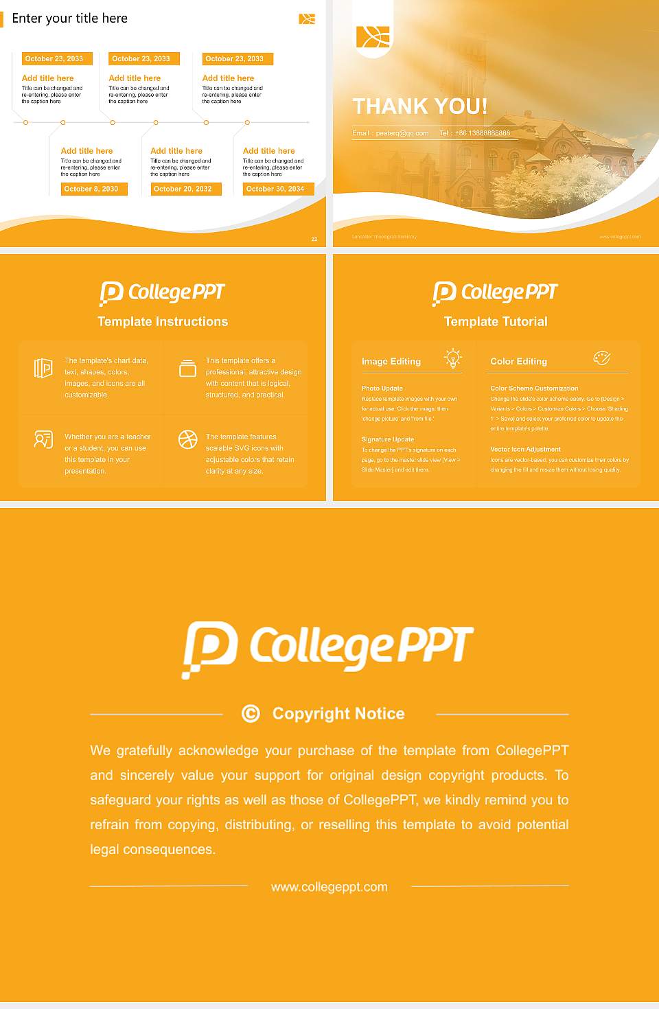 Lancaster Theological Seminary Lecture Sharing and Networking Event PPT Template4:3 ratio PPT effect preview image4