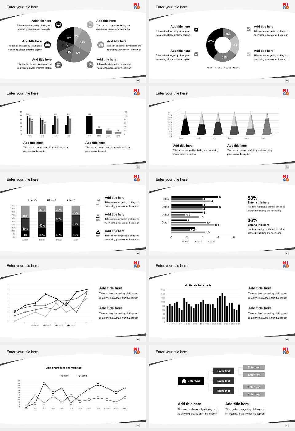 Milwaukee Institute of Art & Design Course/Courseware Creation PPT Template16:9 ratio PPT effect preview image3