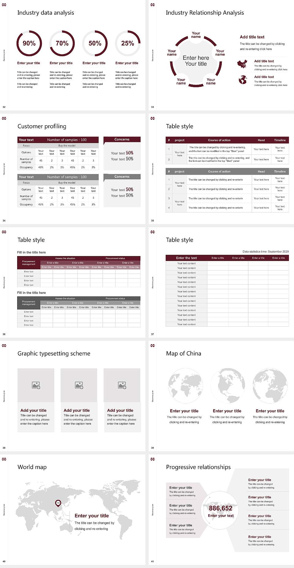 Mississippi State University Competition/Entrepreneurship Contest PPT Template4:3 ratio PPT effect preview image5