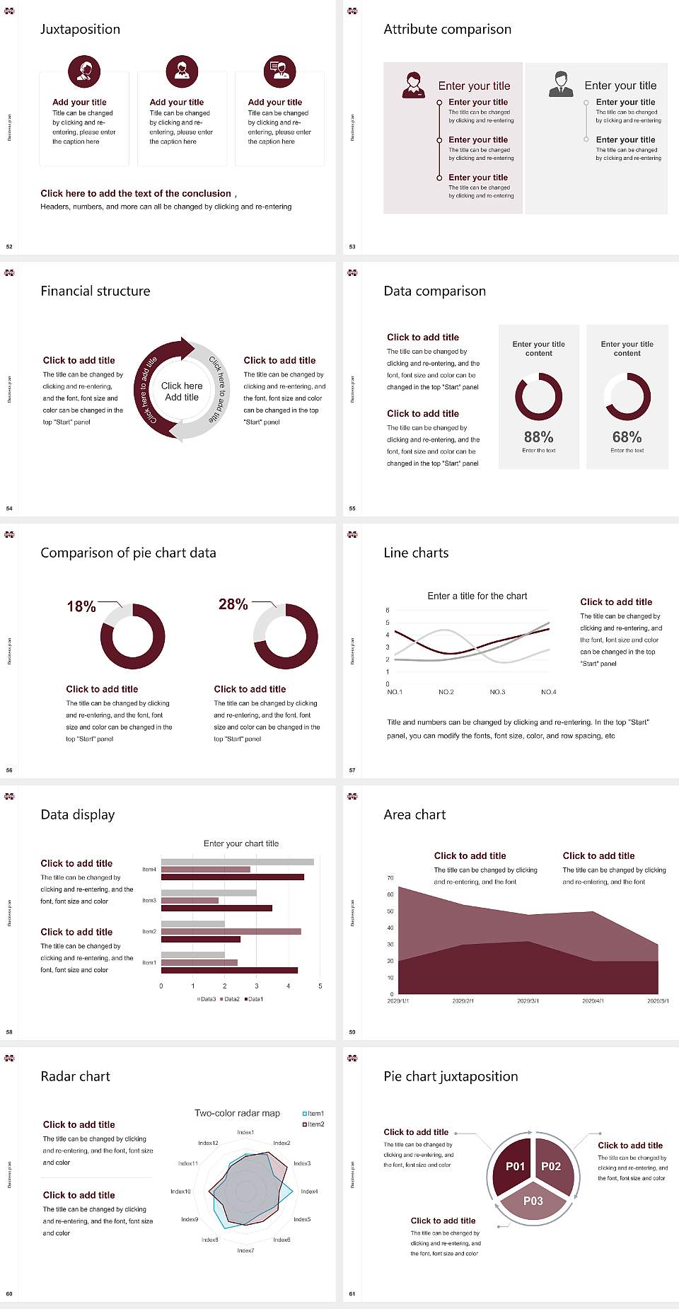 Mississippi State University Competition/Entrepreneurship Contest PPT Template4:3 ratio PPT effect preview image7