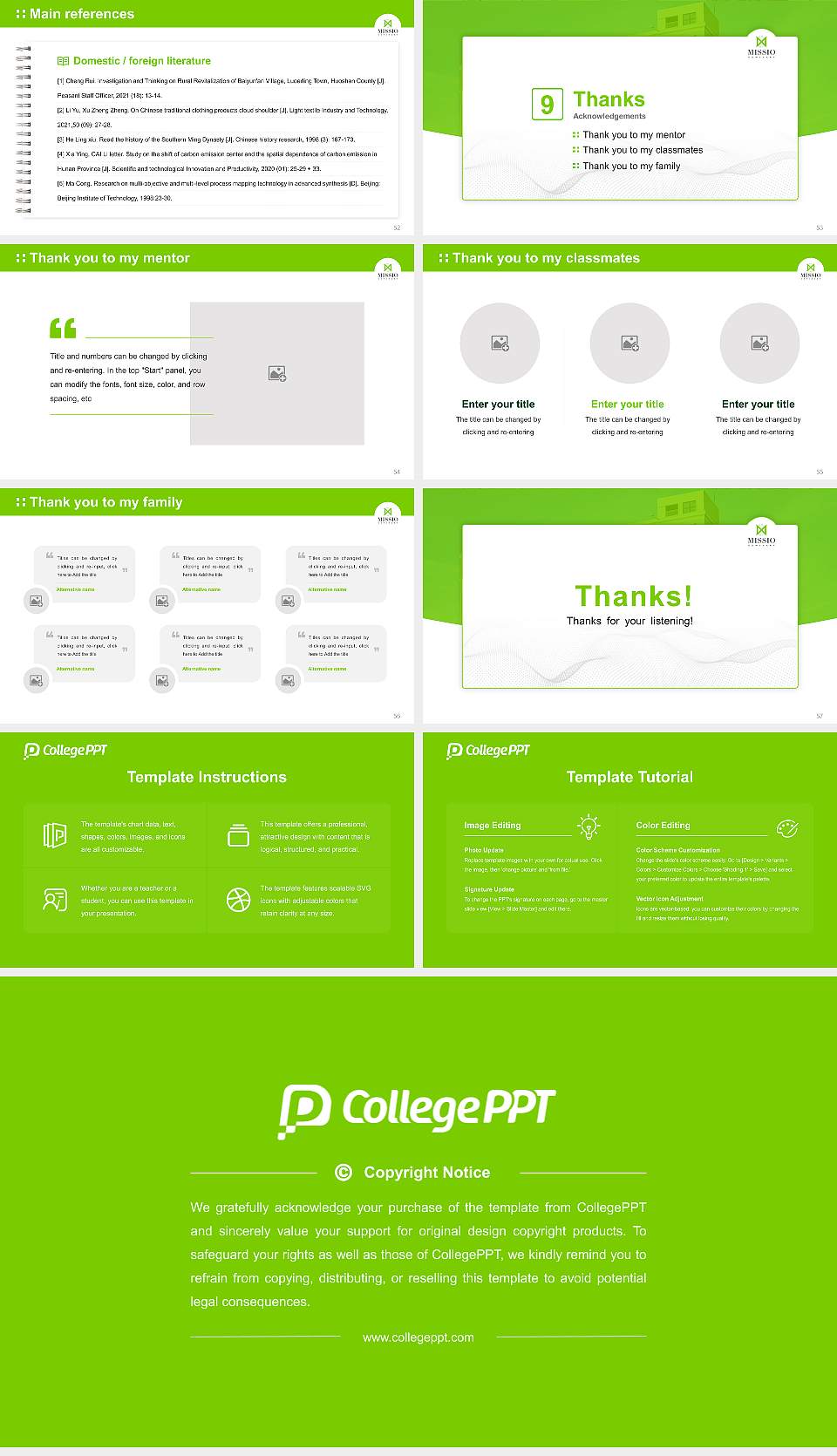 Missio Seminary Graduation Thesis Defense PPT Template16:9 ratio PPT effect preview image7