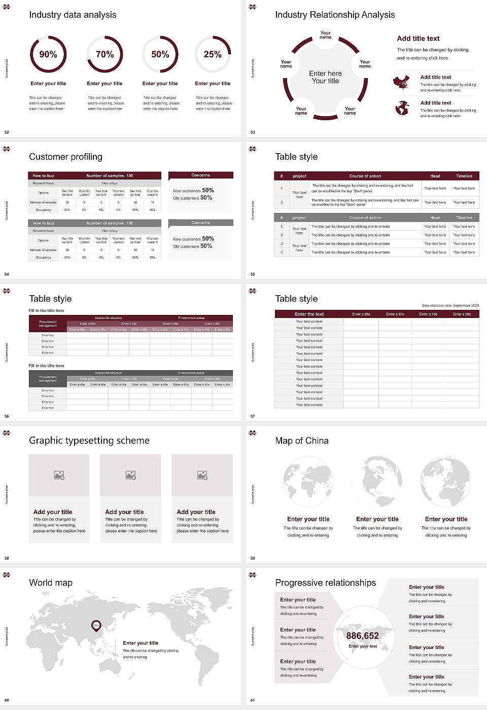 Mississippi State University Competition/Entrepreneurship Contest PPT Template16:9 ratio PPT effect preview image5