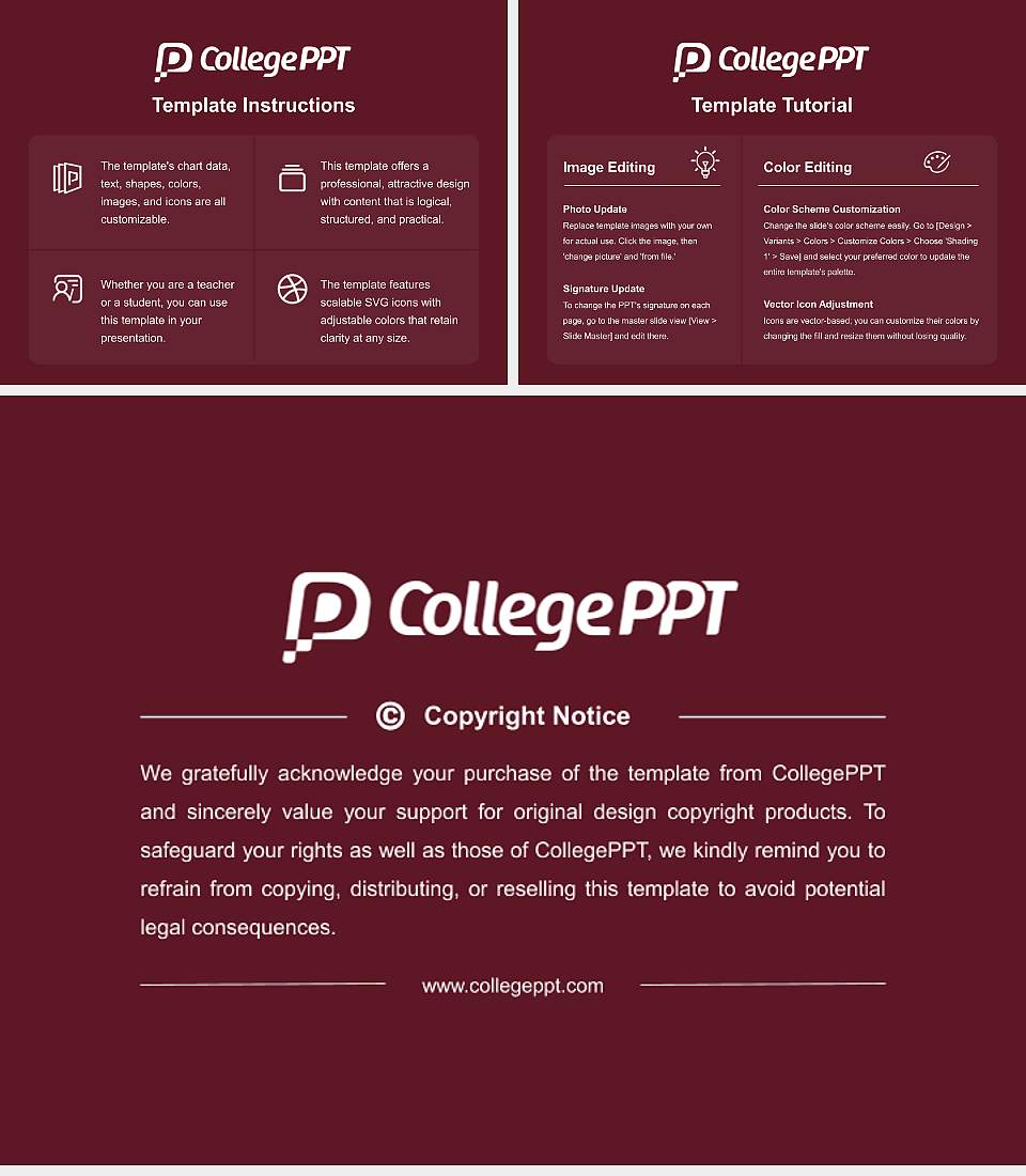 Mississippi State University Course/Courseware Creation PPT Template4:3 ratio PPT effect preview image5