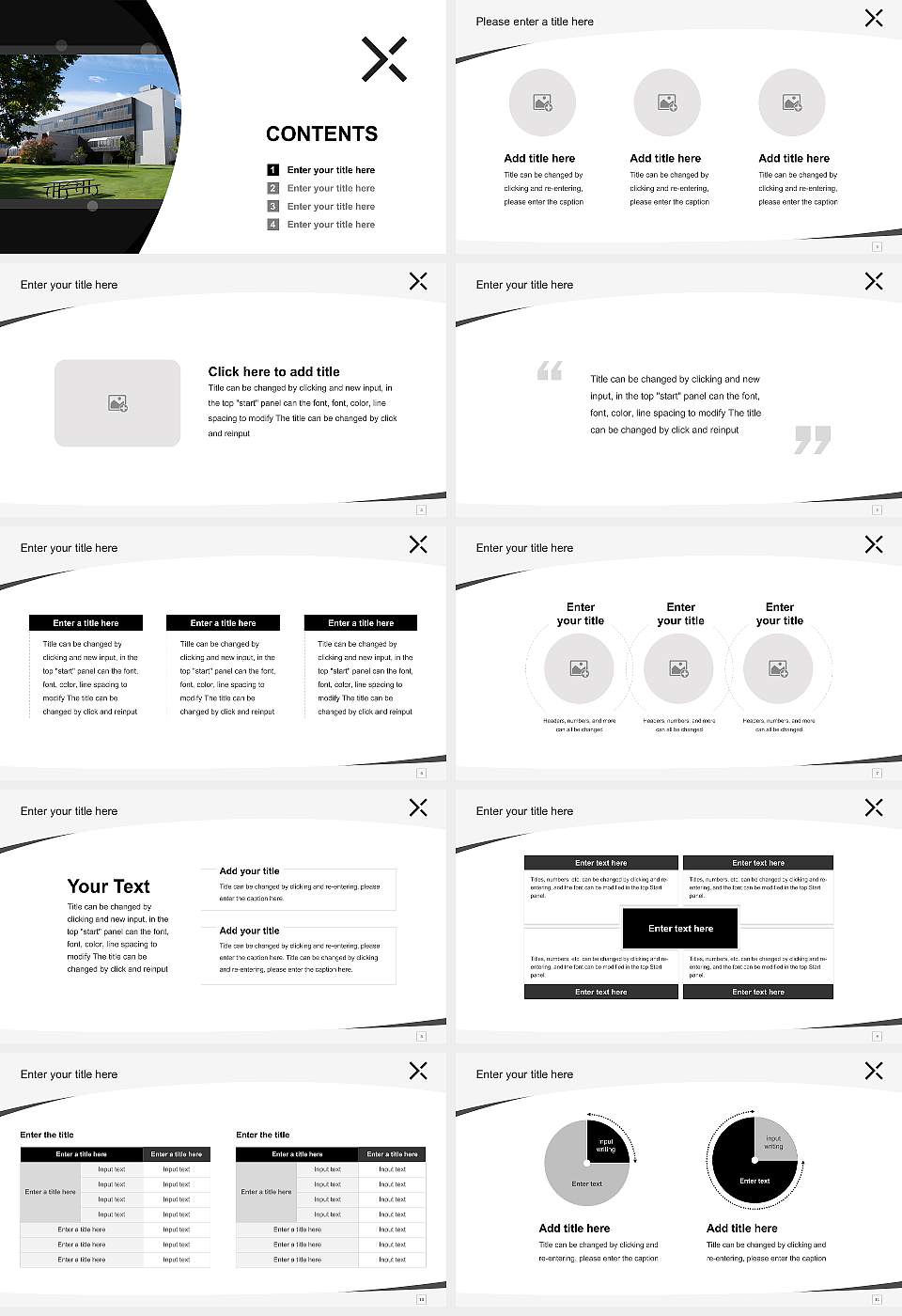 Minneapolis College of Art and Design Course/Courseware Creation PPT Template16:9 ratio PPT effect preview image2