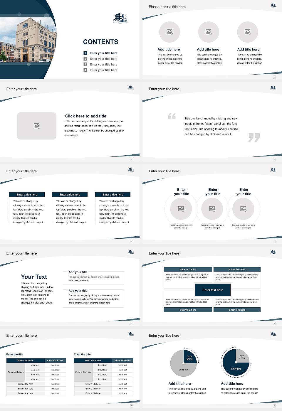 Mirrer Yeshiva Cent Institute Course/Courseware Creation PPT Template16:9 ratio PPT effect preview image2