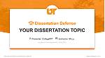 University of Tennessee Southern थीसिस रक्षा PPT टेम्पलेट