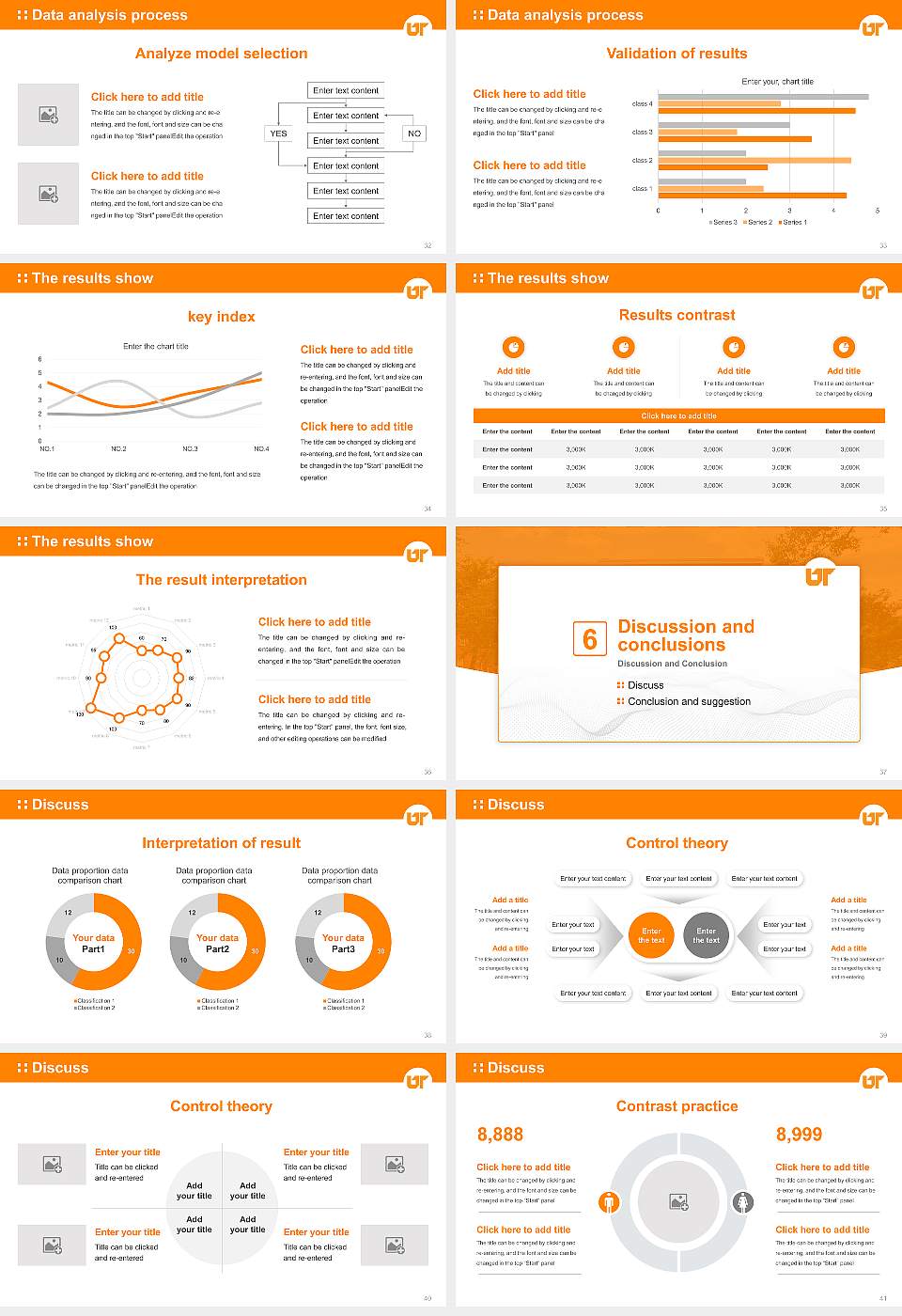 University of Tennessee Southern Graduation Thesis Defense PPT Template16:9 ratio PPT effect preview image5