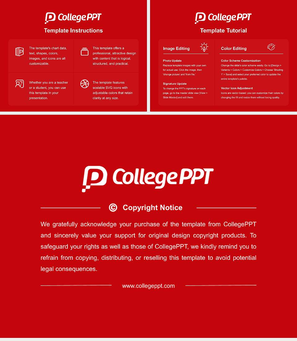 Milwaukee School of Engineering Course/Courseware Creation PPT Template4:3 ratio PPT effect preview image5