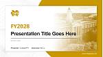 Mississippi College Academisch PPT-sjabloon