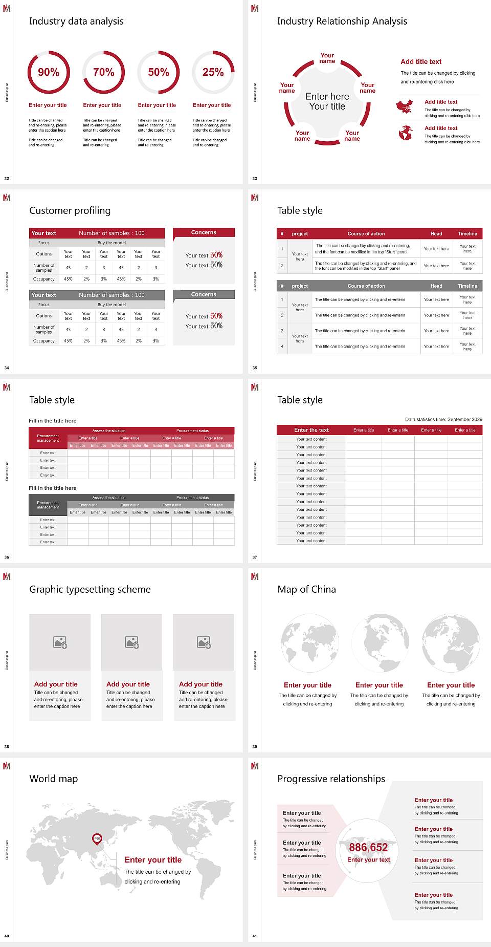 Minnesota State University Moorhead Competition/Entrepreneurship Contest PPT Template4:3 ratio PPT effect preview image5