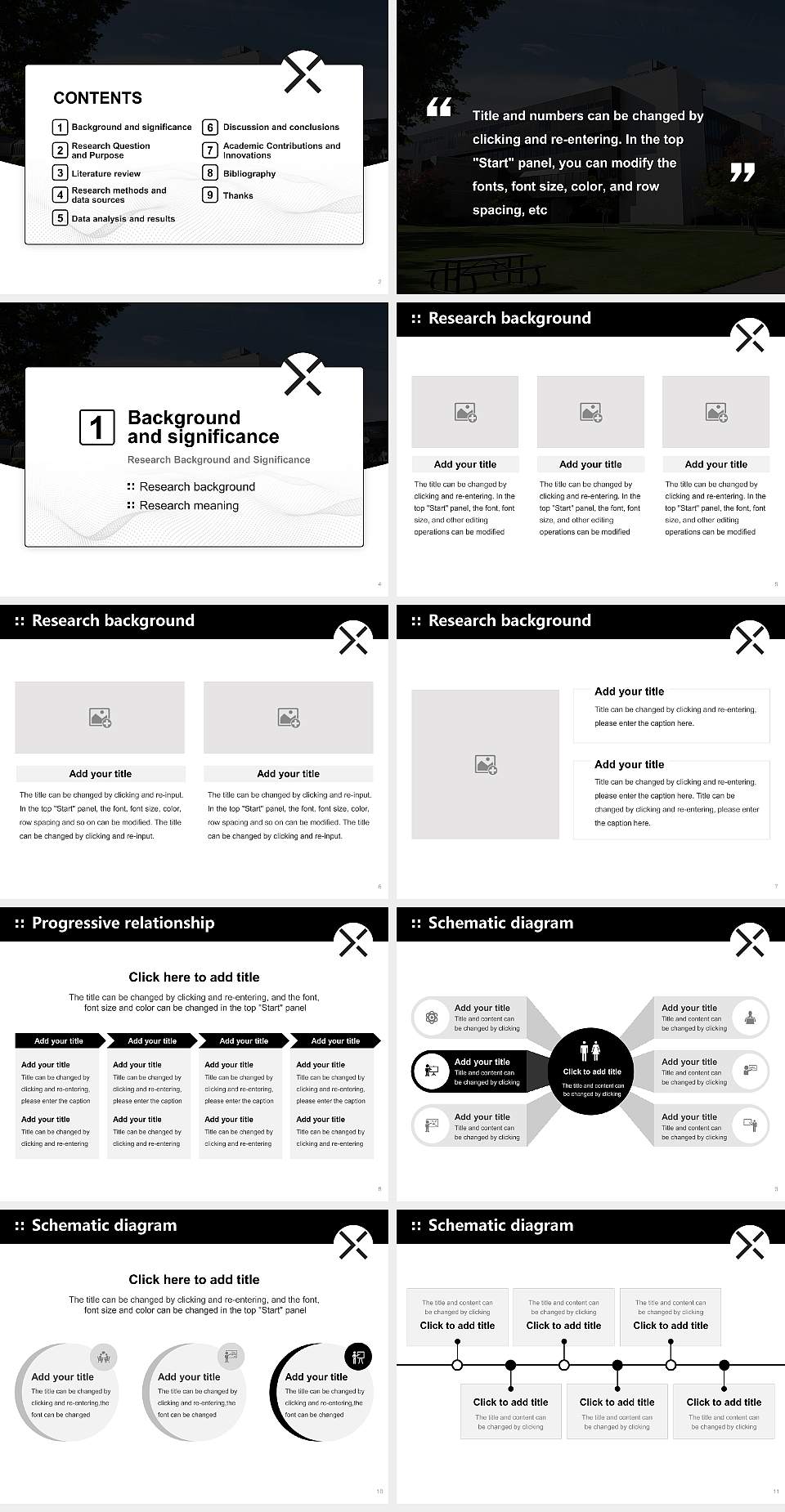Minneapolis College of Art and Design Graduation Thesis Defense PPT Template4:3 ratio PPT effect preview image2