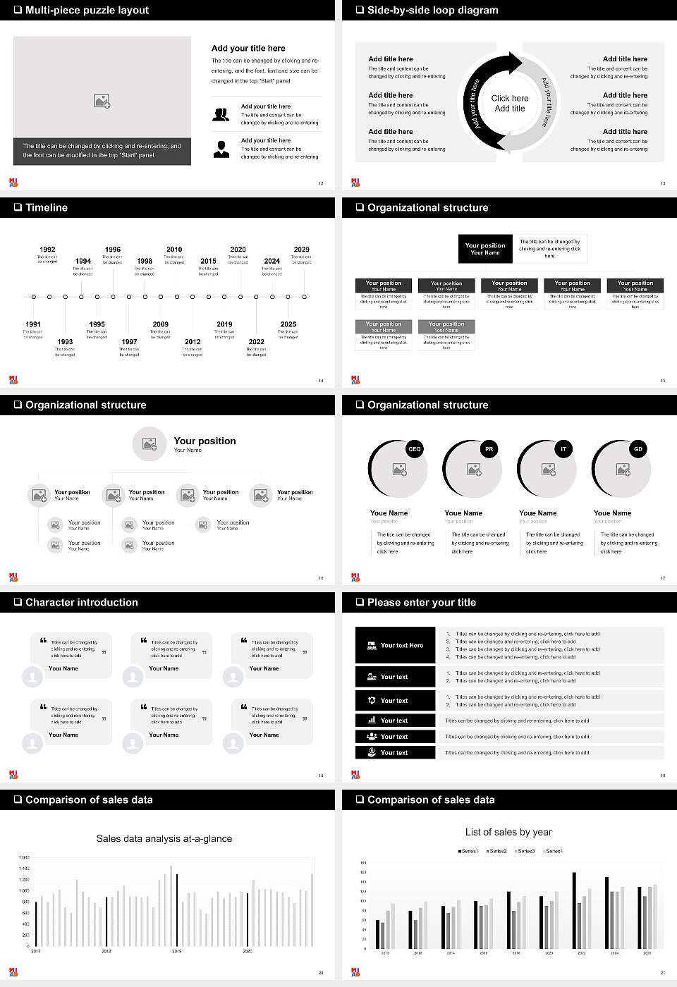 Milwaukee Institute of Art & Design General Purpose PPT Template16:9 ratio PPT effect preview image3