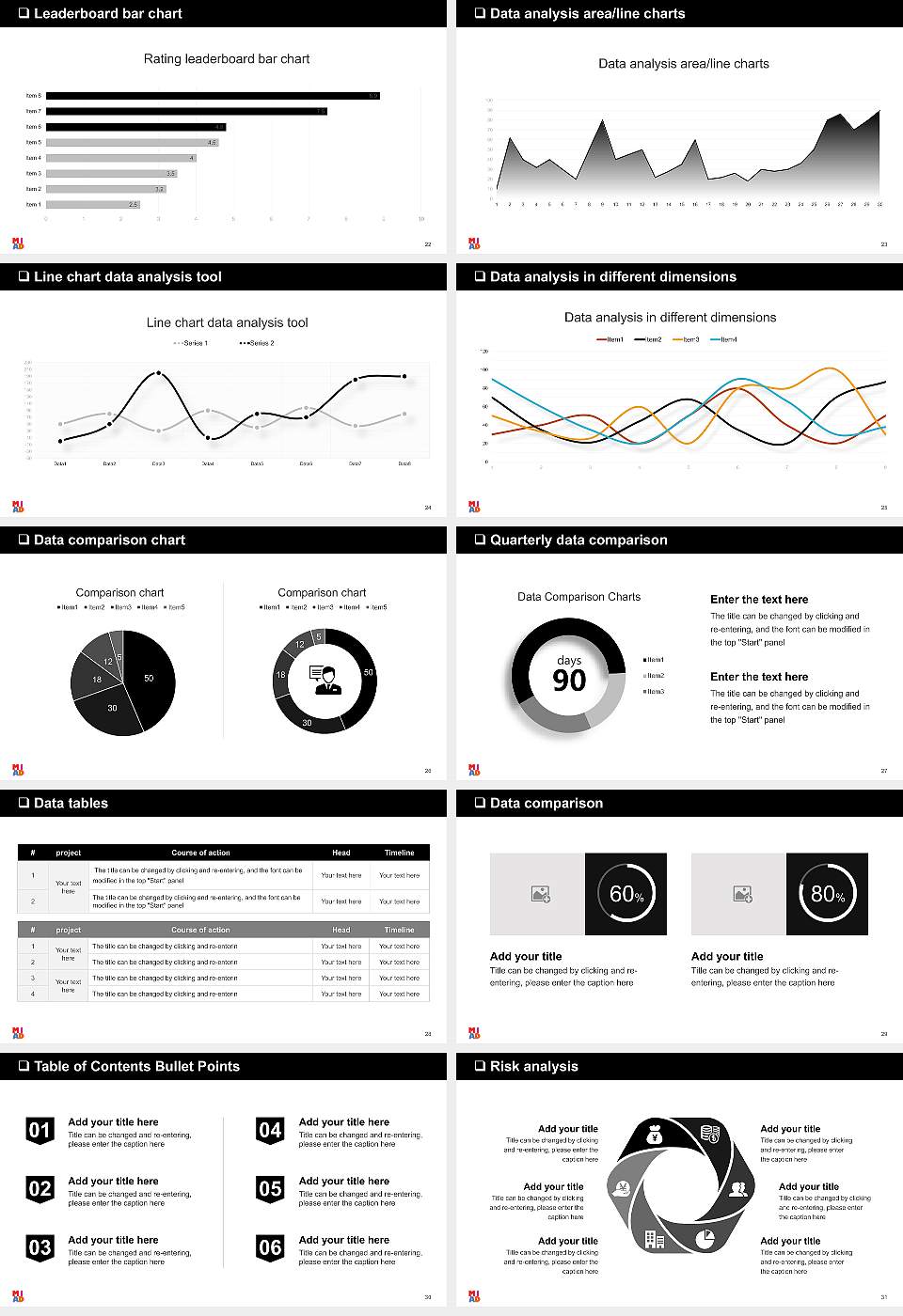 Milwaukee Institute of Art & Design General Purpose PPT Template16:9 ratio PPT effect preview image4