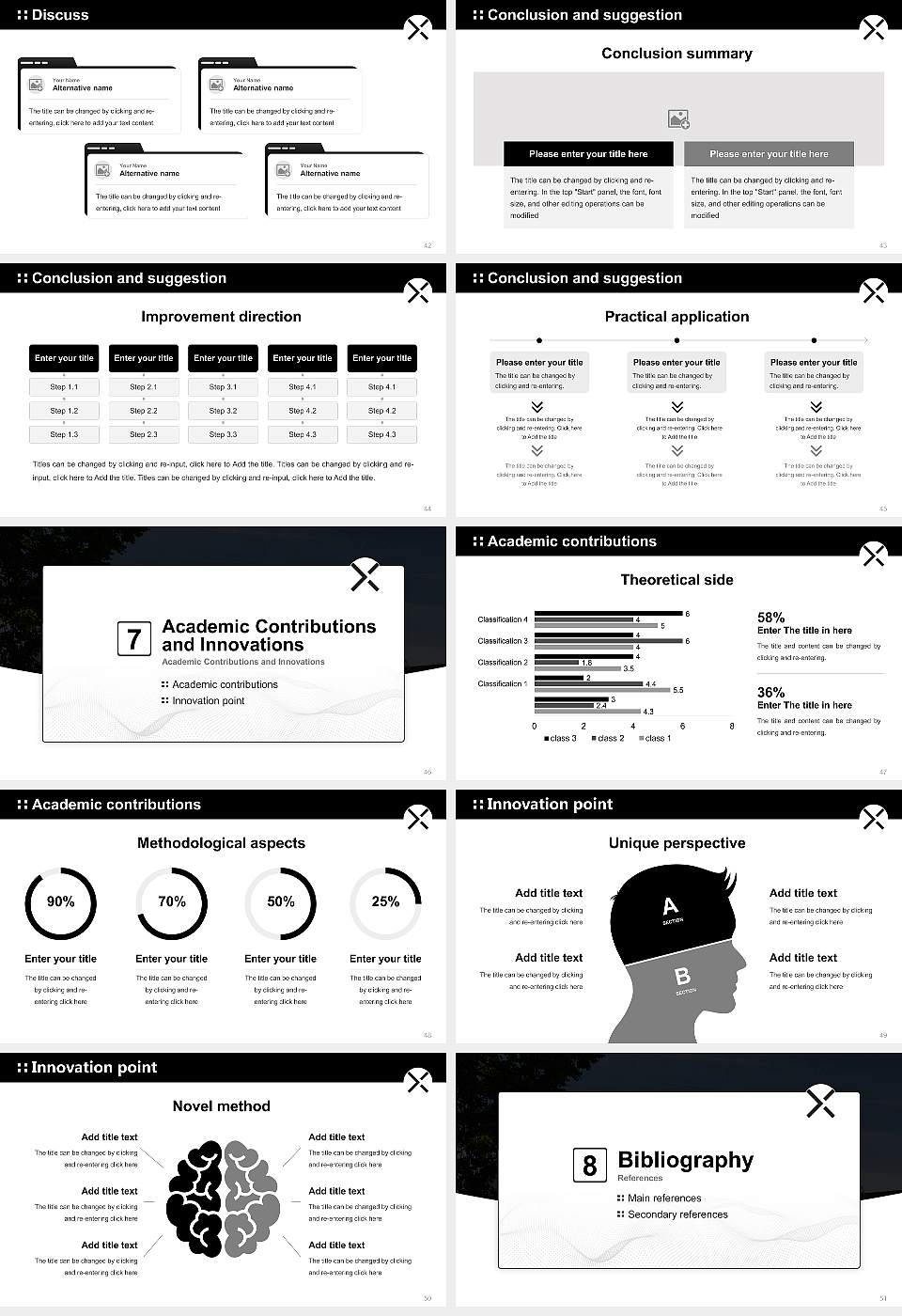 Minneapolis College of Art and Design Graduation Thesis Defense PPT Template16:9 ratio PPT effect preview image6