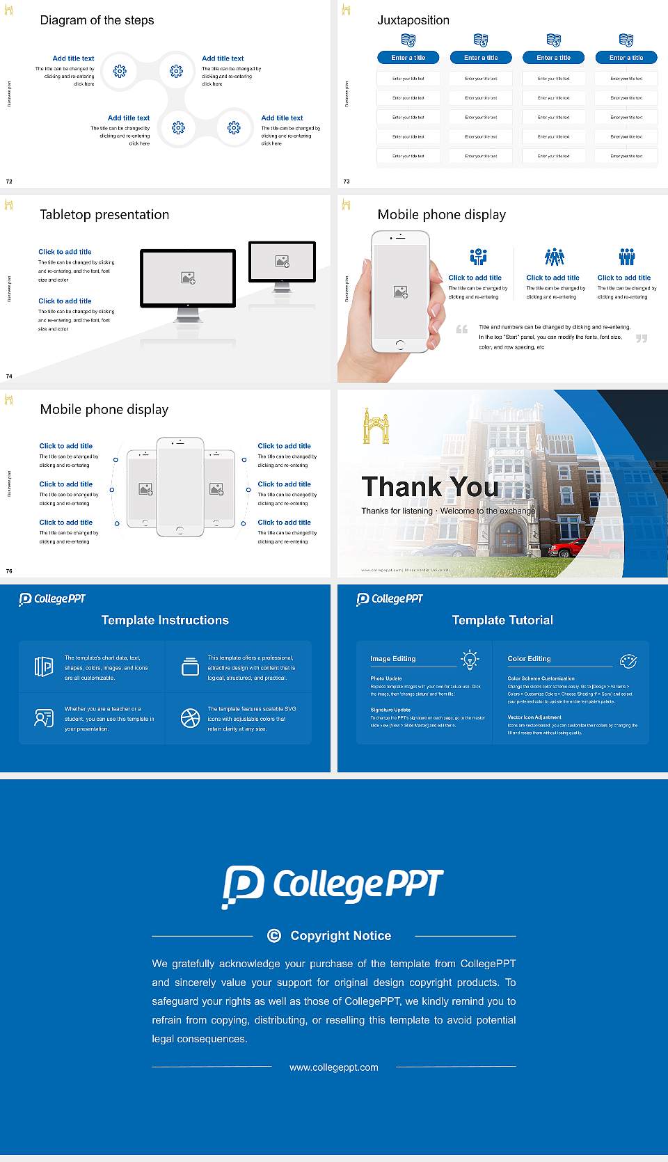 Misericordia University Competition/Entrepreneurship Contest PPT Template16:9 ratio PPT effect preview image9