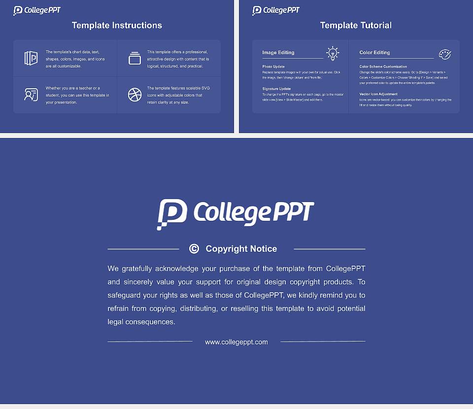 Midwestern University-Downers Grove Course/Courseware Creation PPT Template16:9 ratio PPT effect preview image5
