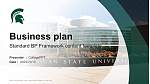 Michigan State University Competition/Entrepreneurship Contest PPT Template