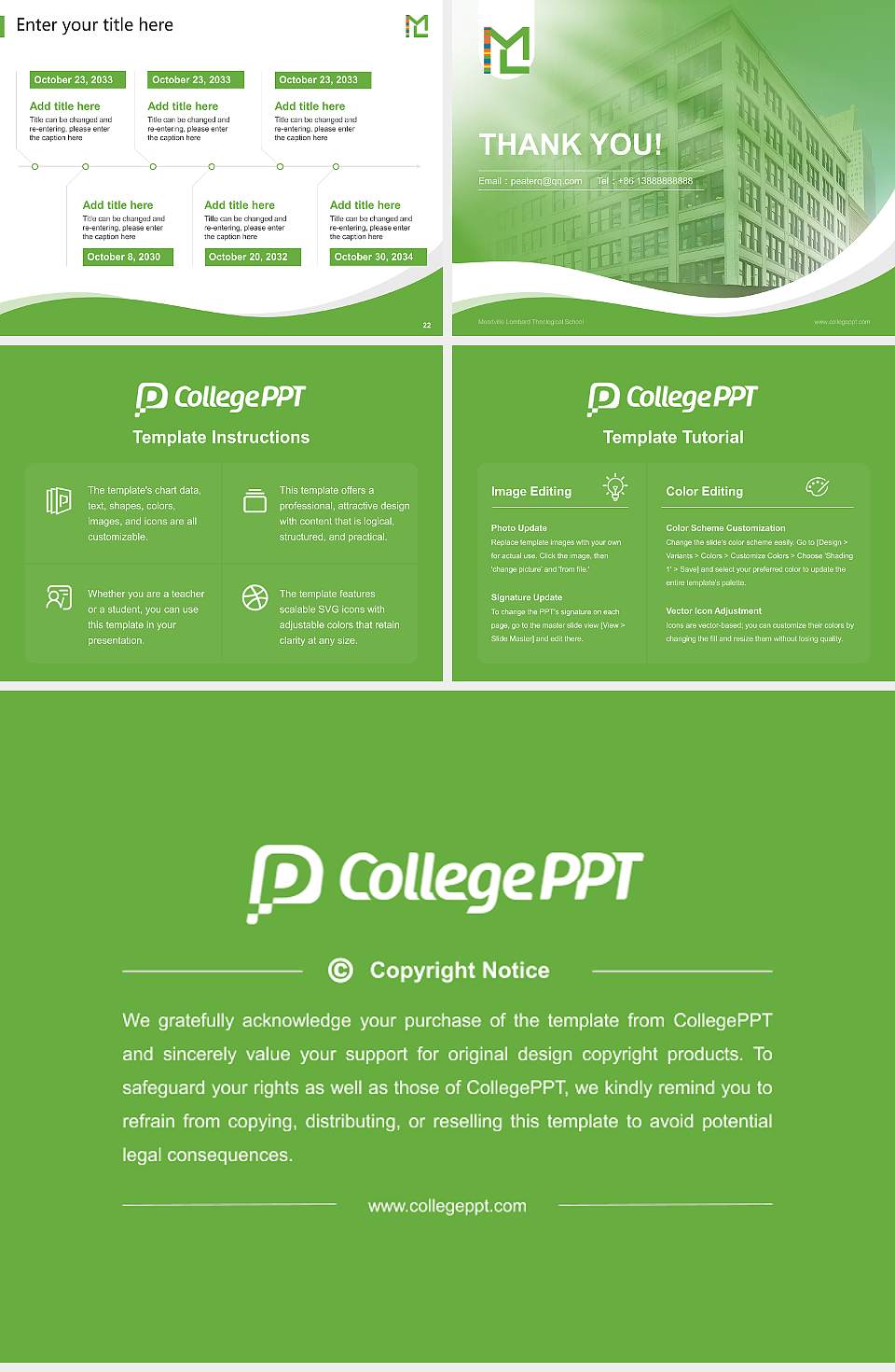 Meadville Lombard Theological School Lecture Sharing and Networking Event PPT Template4:3 ratio PPT effect preview image4