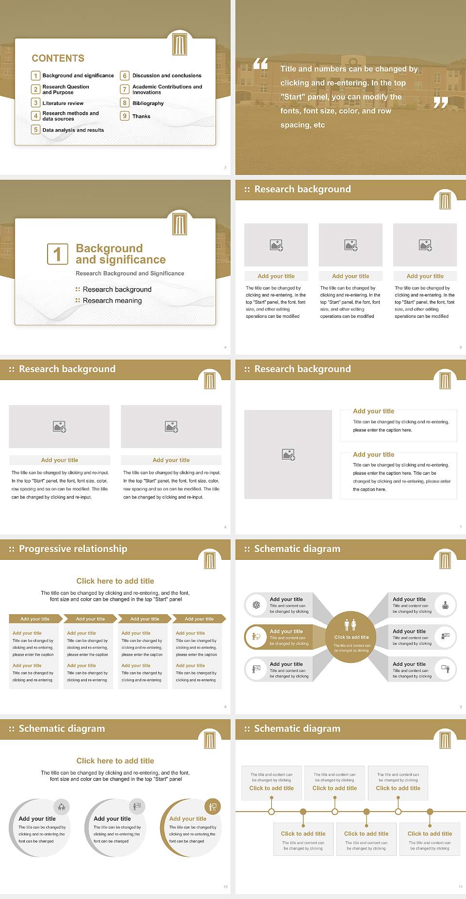 Methodist University Graduation Thesis Defense PPT Template4:3 ratio PPT effect preview image2