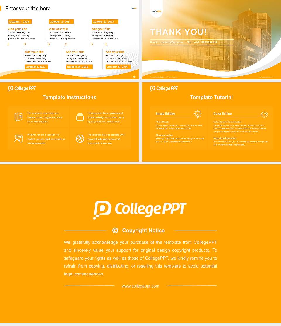 Massachusetts College of Art and Design Lecture Sharing and Networking Event PPT Template16:9 ratio PPT effect preview image4