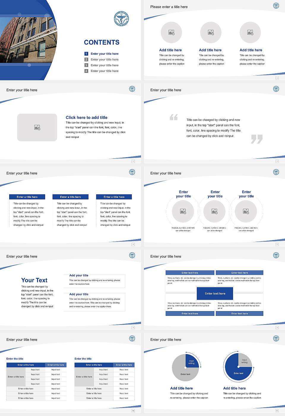 New York College of Podiatric Medicine Course/Courseware Creation PPT Template16:9 ratio PPT effect preview image2