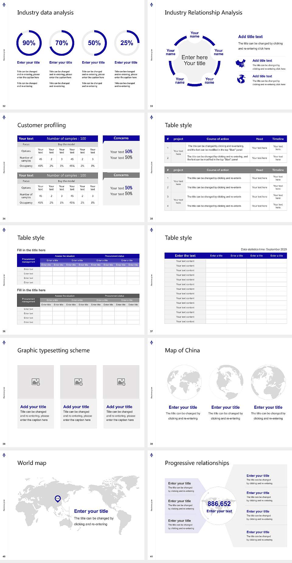 Marymount University Competition/Entrepreneurship Contest PPT Template4:3 ratio PPT effect preview image5