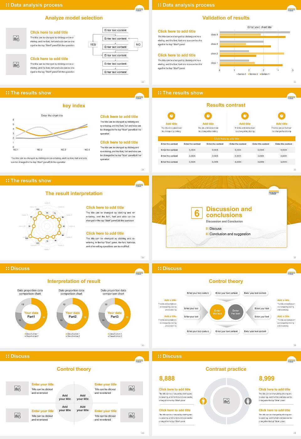 New York Institute of Technology Graduation Thesis Defense PPT Template16:9 ratio PPT effect preview image5