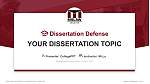 Massachusetts School of Law Graduation Thesis Defense PPT Template