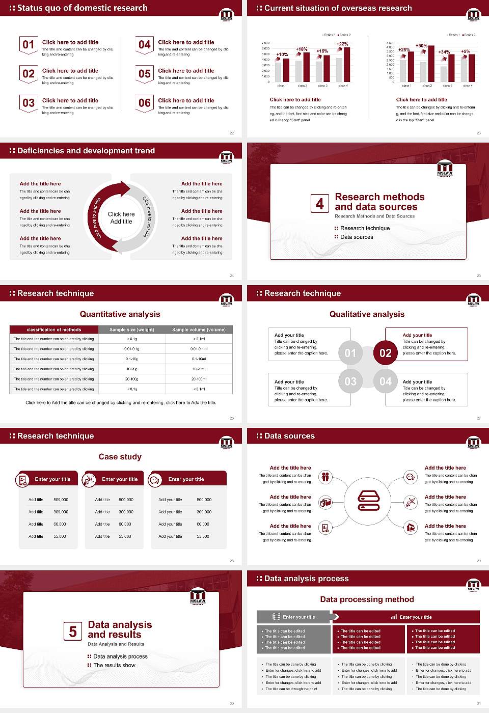 Massachusetts School of Law Graduation Thesis Defense PPT Template16:9 ratio PPT effect preview image4