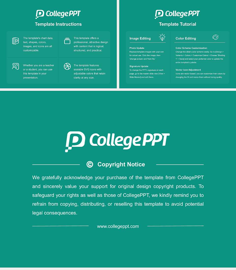 Mid-Atlantic Christian University Course/Courseware Creation PPT Template4:3 ratio PPT effect preview image5