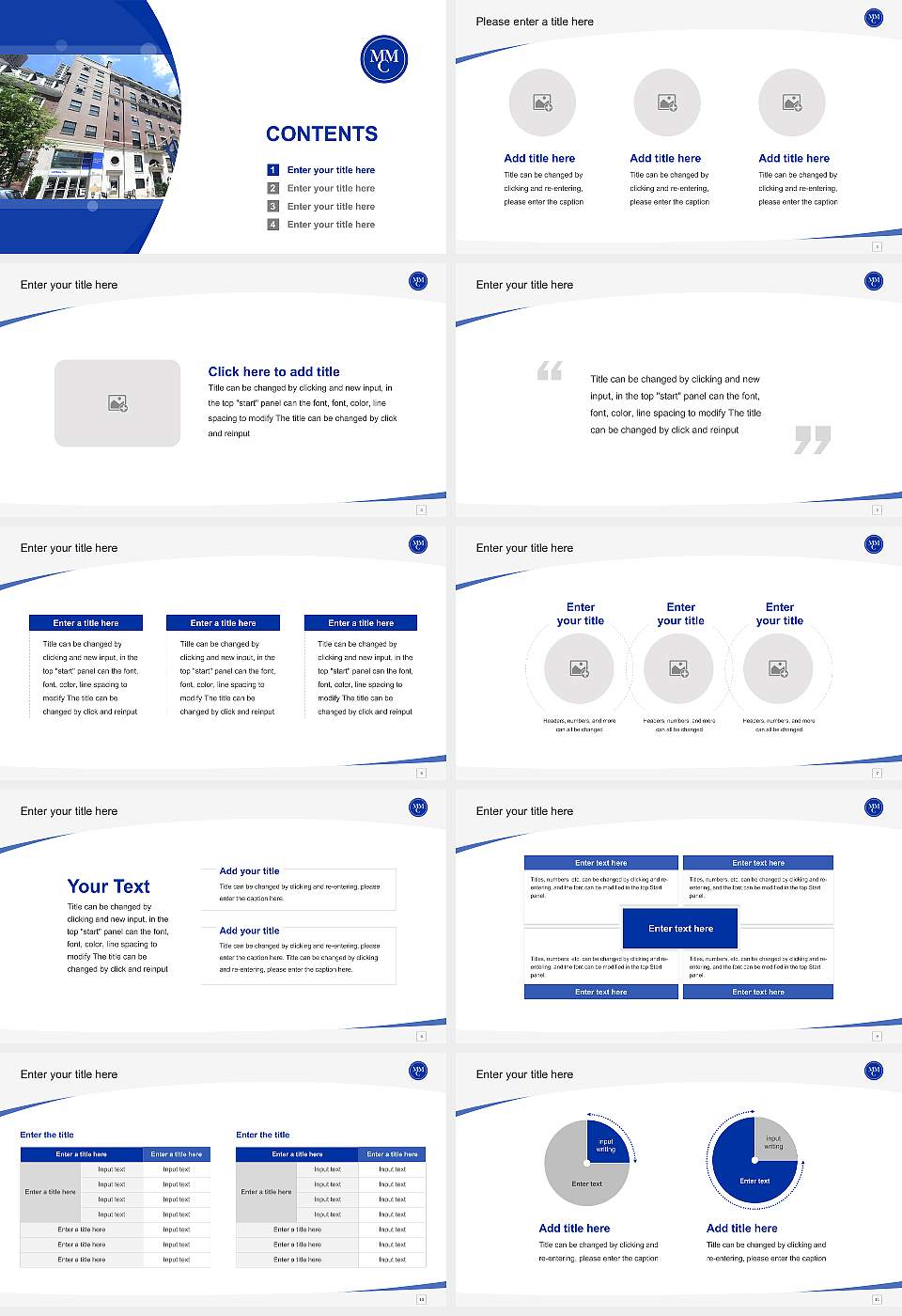 Marymount Manhattan College Course/Courseware Creation PPT Template16:9 ratio PPT effect preview image2