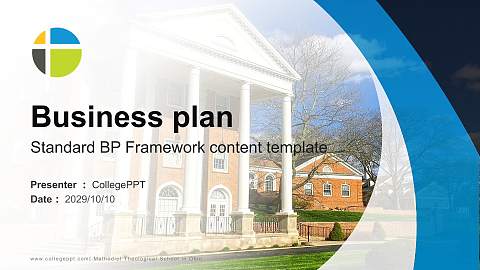 Methodist Theological School in Ohio Competition/Entrepreneurship Contest PPT Template