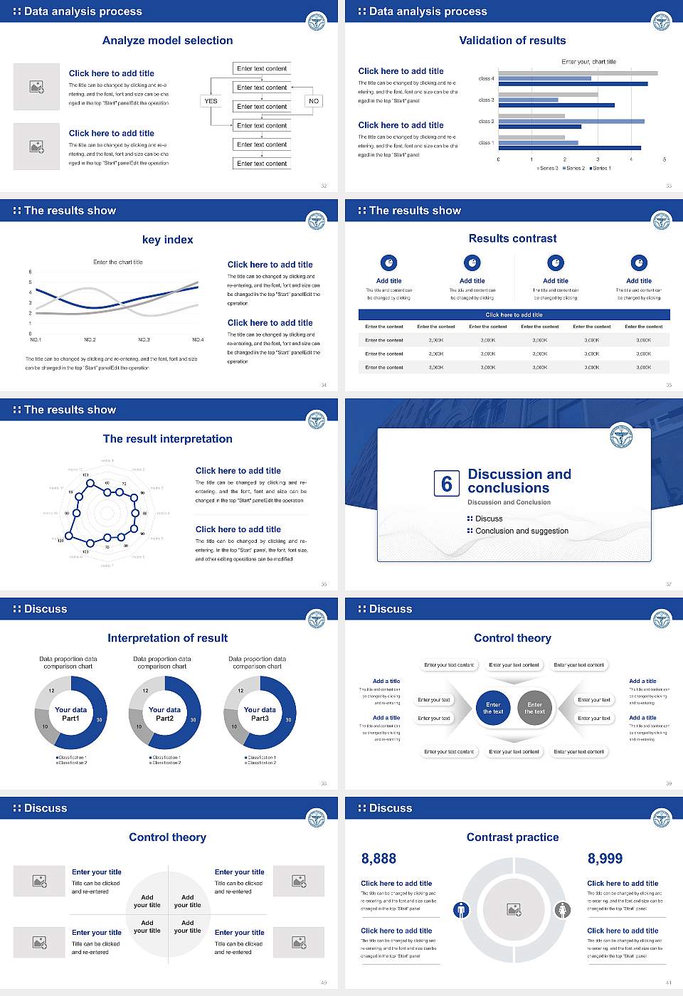 New York College of Podiatric Medicine Graduation Thesis Defense PPT Template16:9 ratio PPT effect preview image5