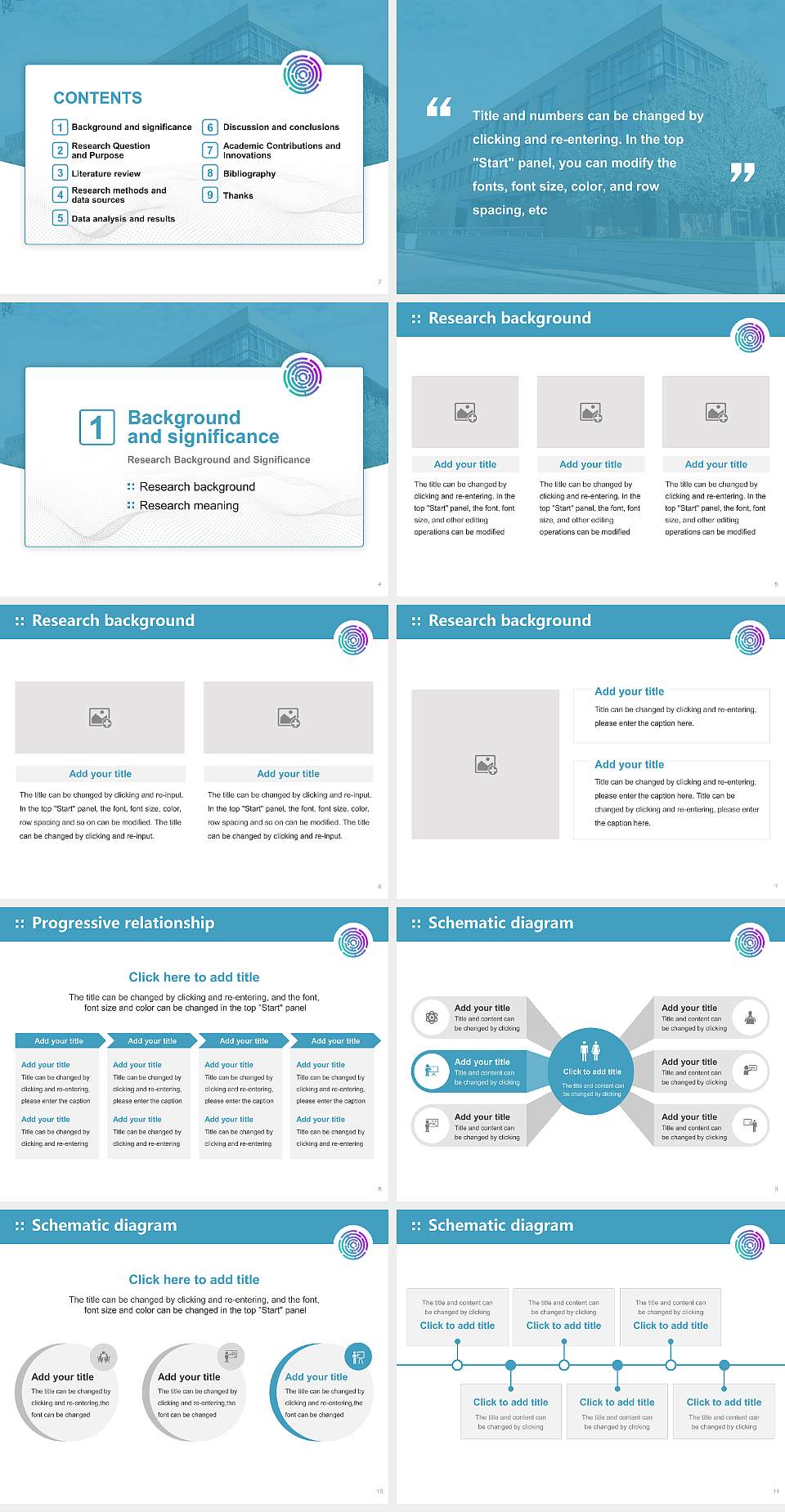 Mccormick Theological Seminary Graduation Thesis Defense PPT Template4:3 ratio PPT effect preview image2