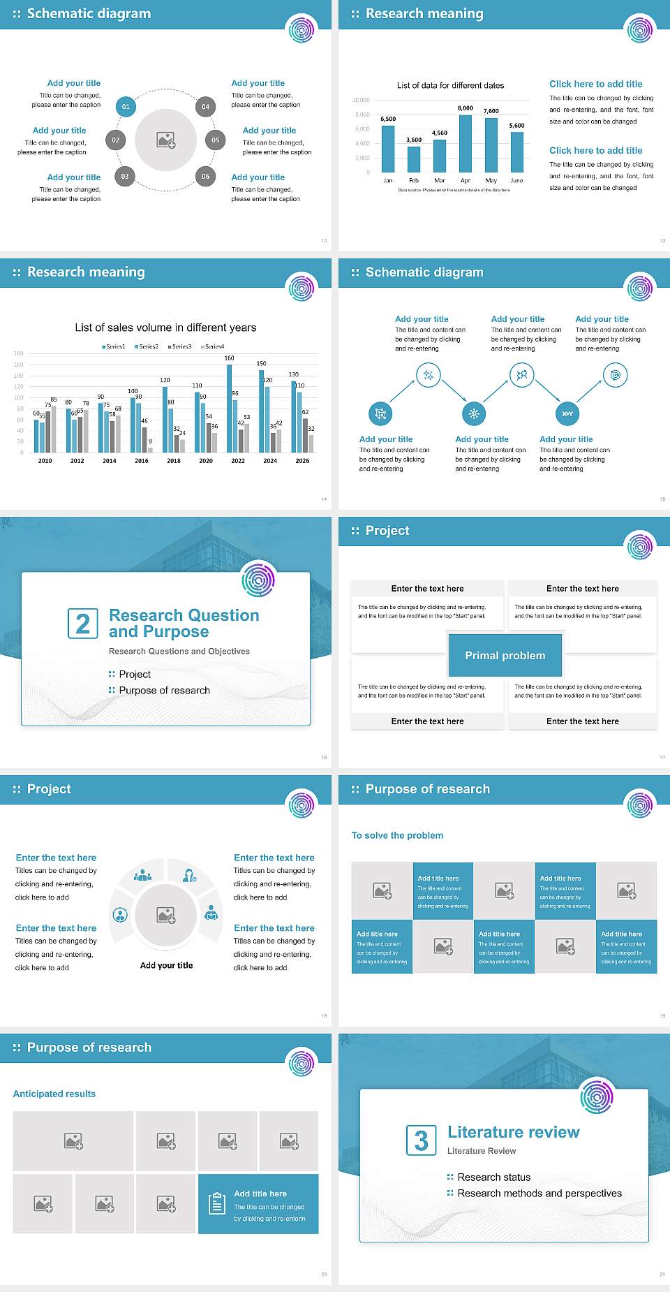 Mccormick Theological Seminary Graduation Thesis Defense PPT Template4:3 ratio PPT effect preview image3